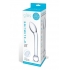 Glas 8 inches Slimline G-Spot Glass Dildo - Clear