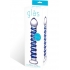 Glas Blue Spiral Glass Dildo - Clear