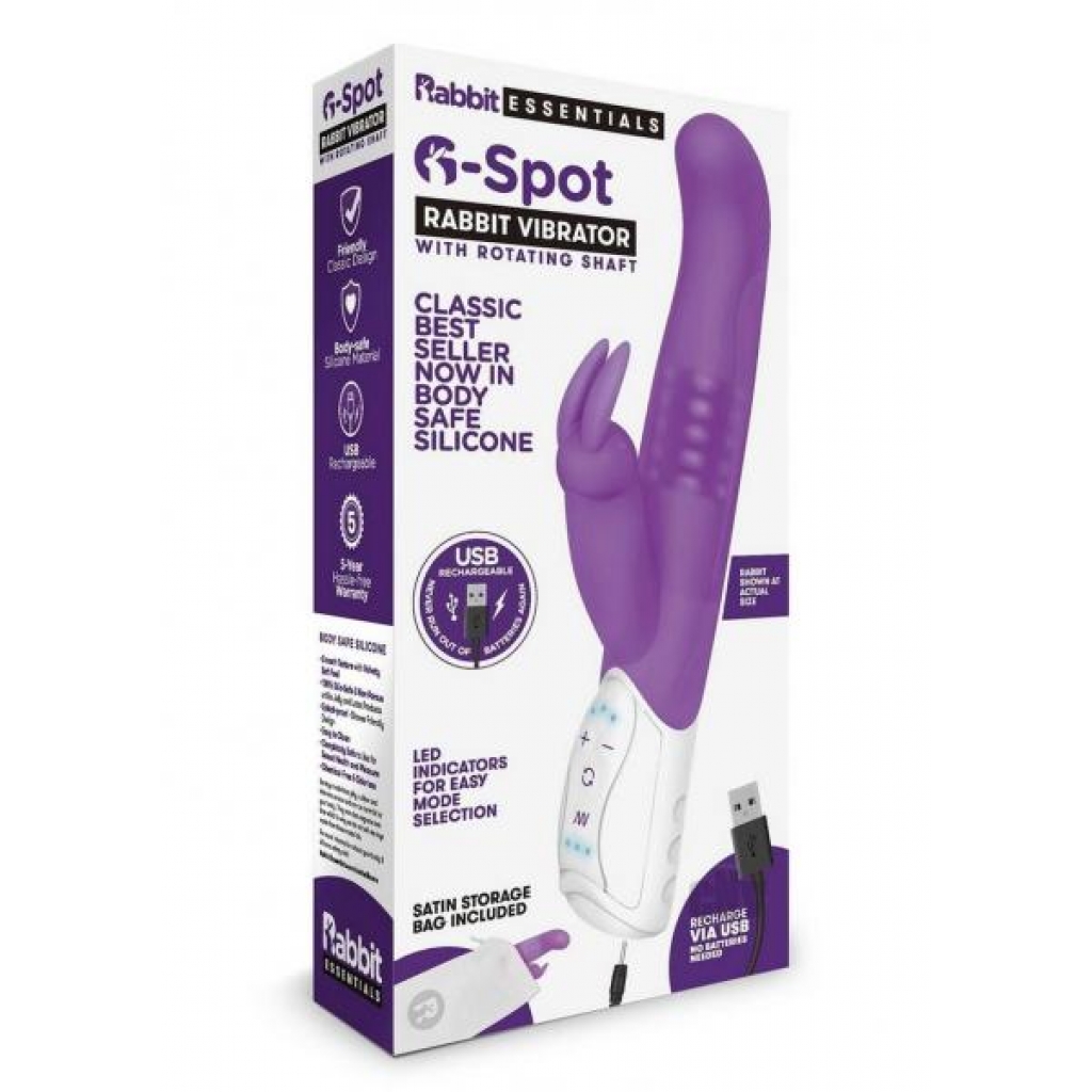 Recharge G-spot Rabbit Vibe - Purple