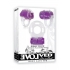 Ring True Unique Pleasure Rings Kit - Clear Purple 3 Pack