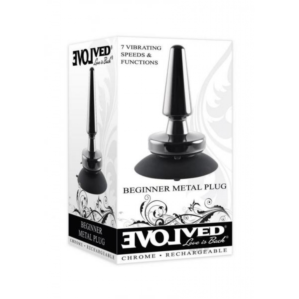 Beginner Metal Plug – Vibrating Anal Plug