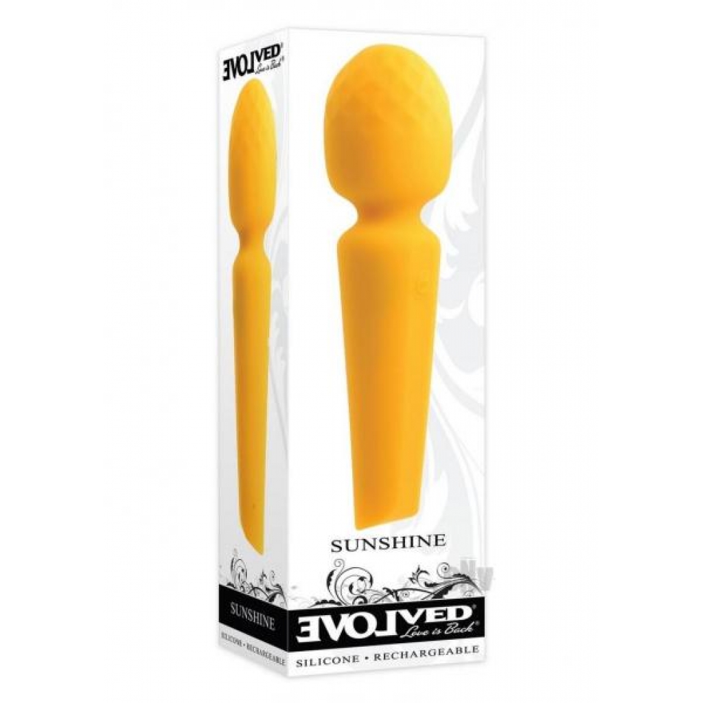 Sunshine Yellow Wand - Waterproof Vibrator