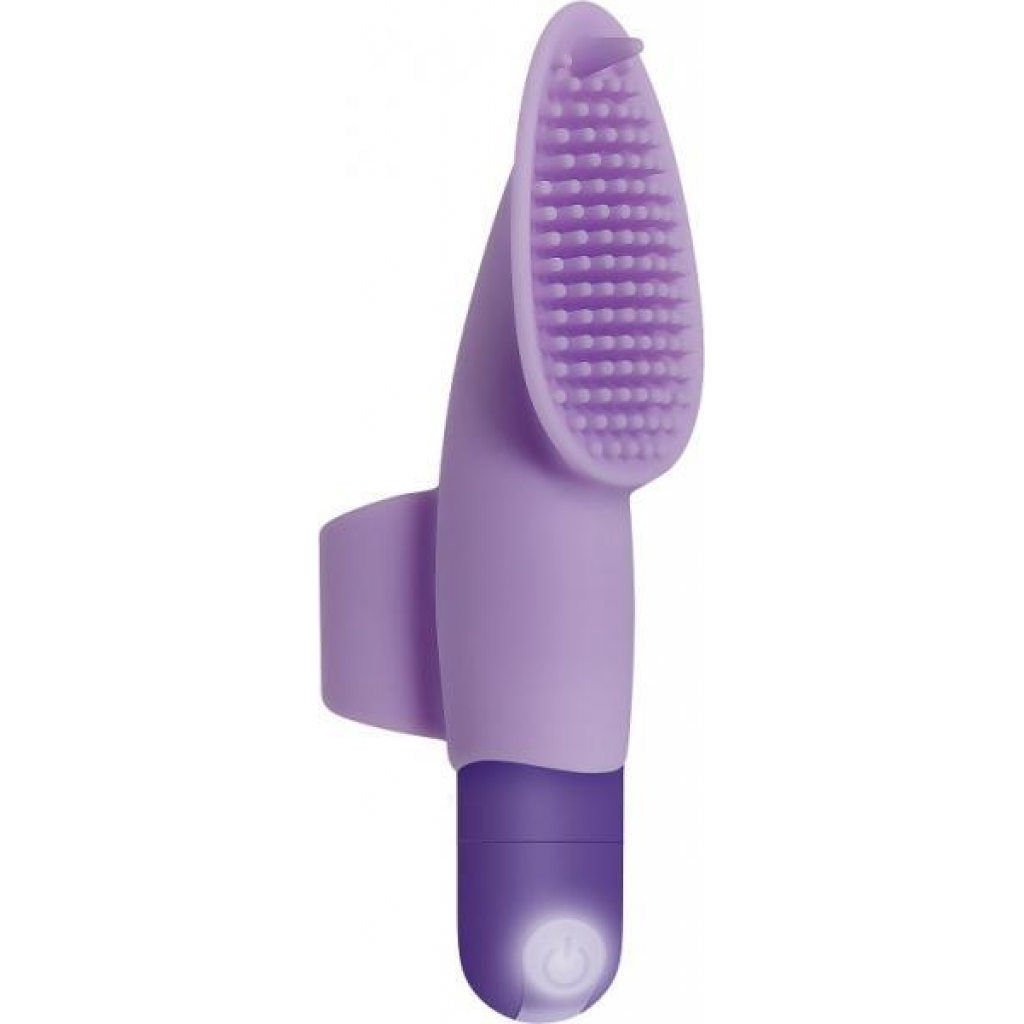 Fingerific with Powerful Bullet Vibrator - Purple