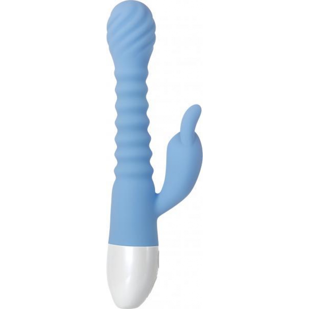 Bendy Bunny Blue Flexible Rabbit Vibrator