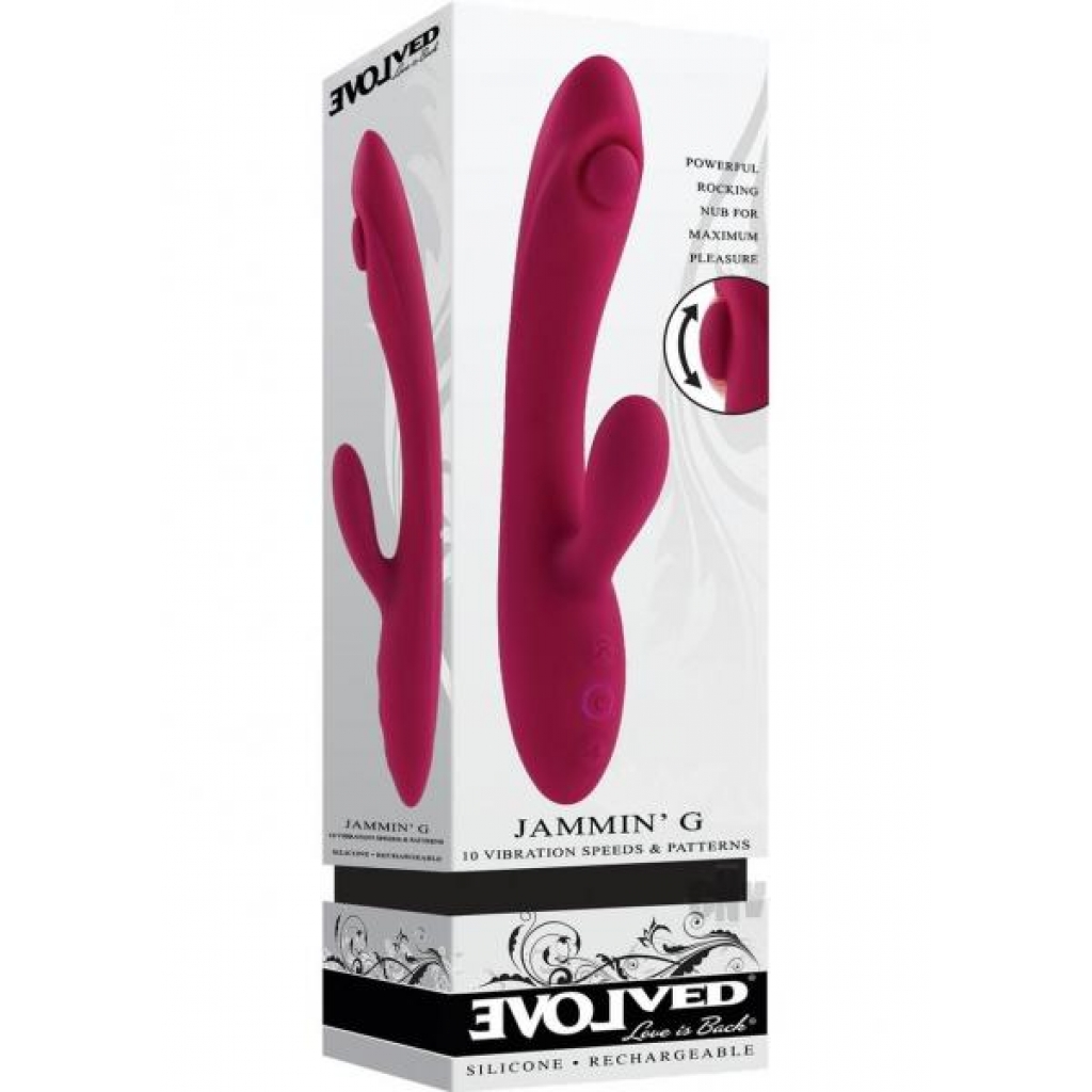 Jammin G Red - Dual Vibrator