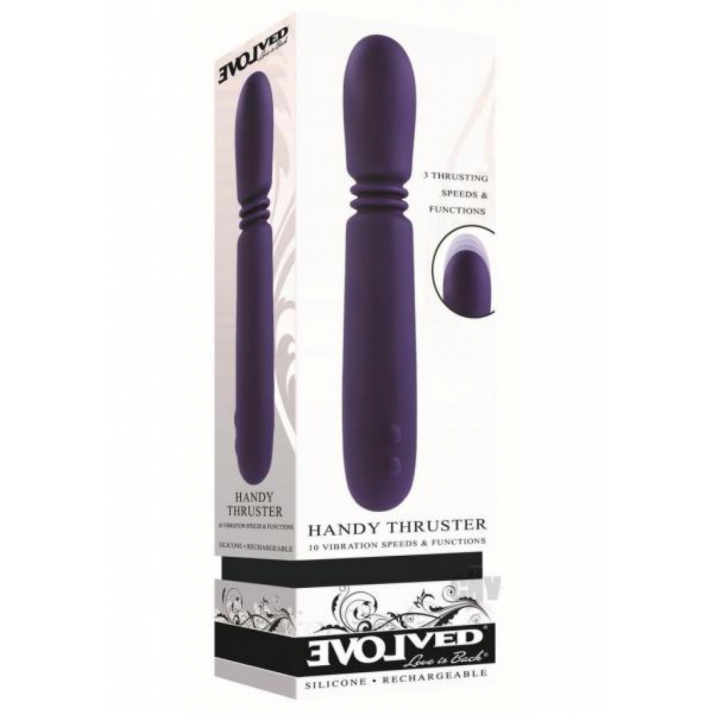 Handy Thruster Vibrator - Purple