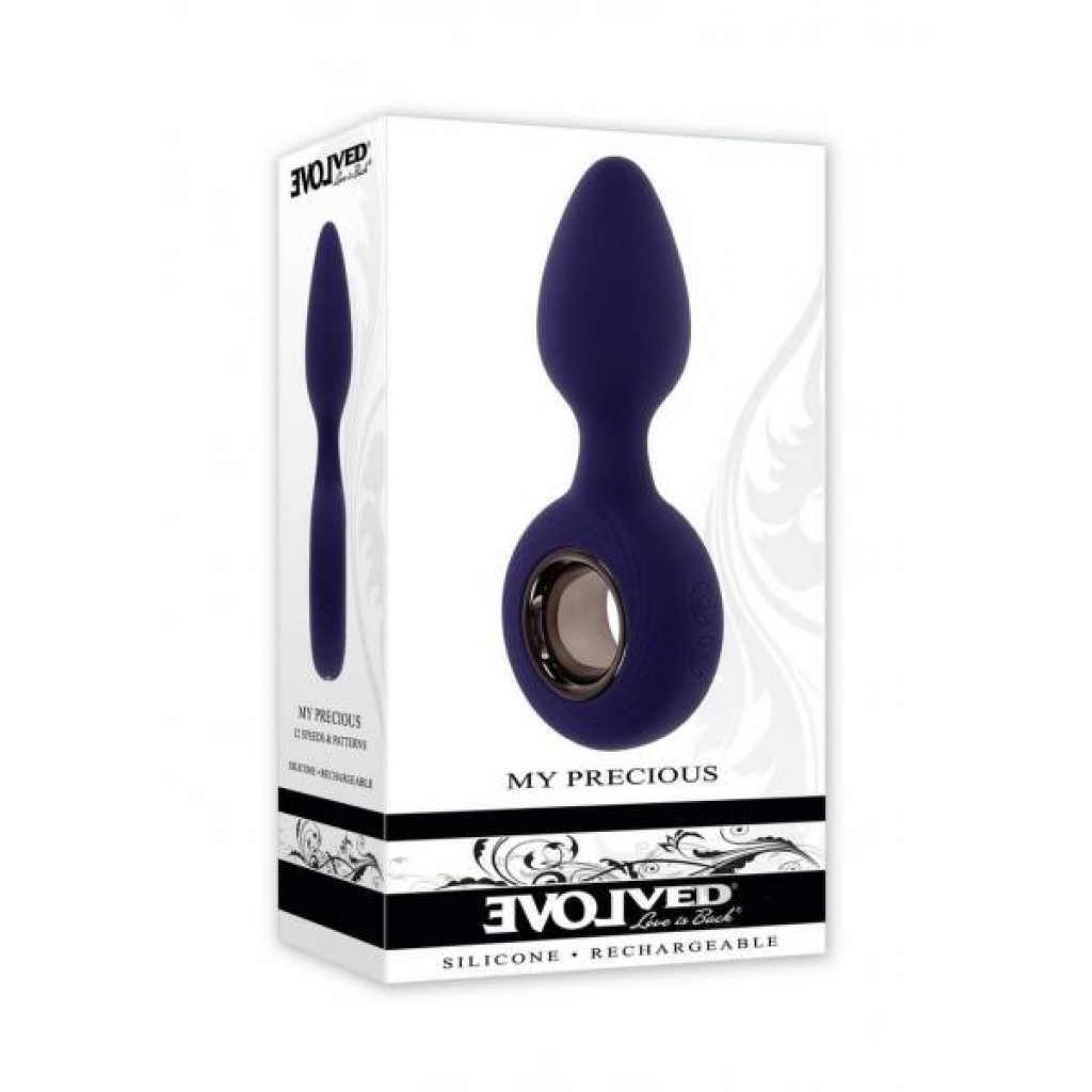 My Precious Purple Vibrating Plug