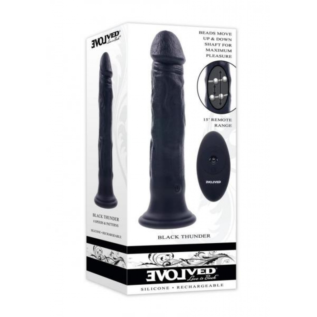 Black Thunder - Vibrating Massage Tool