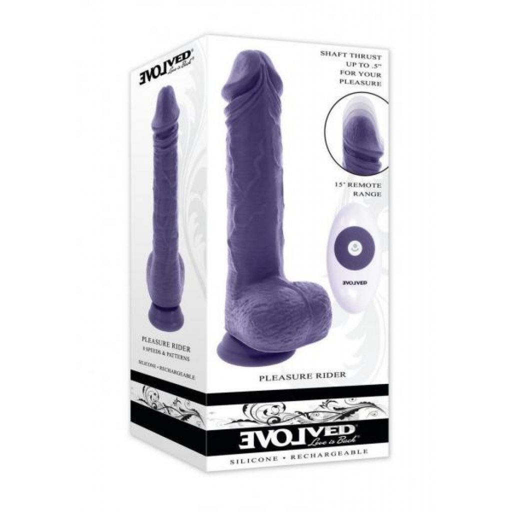 Pleasure Rider - Thrilling Thrusting Vibrator