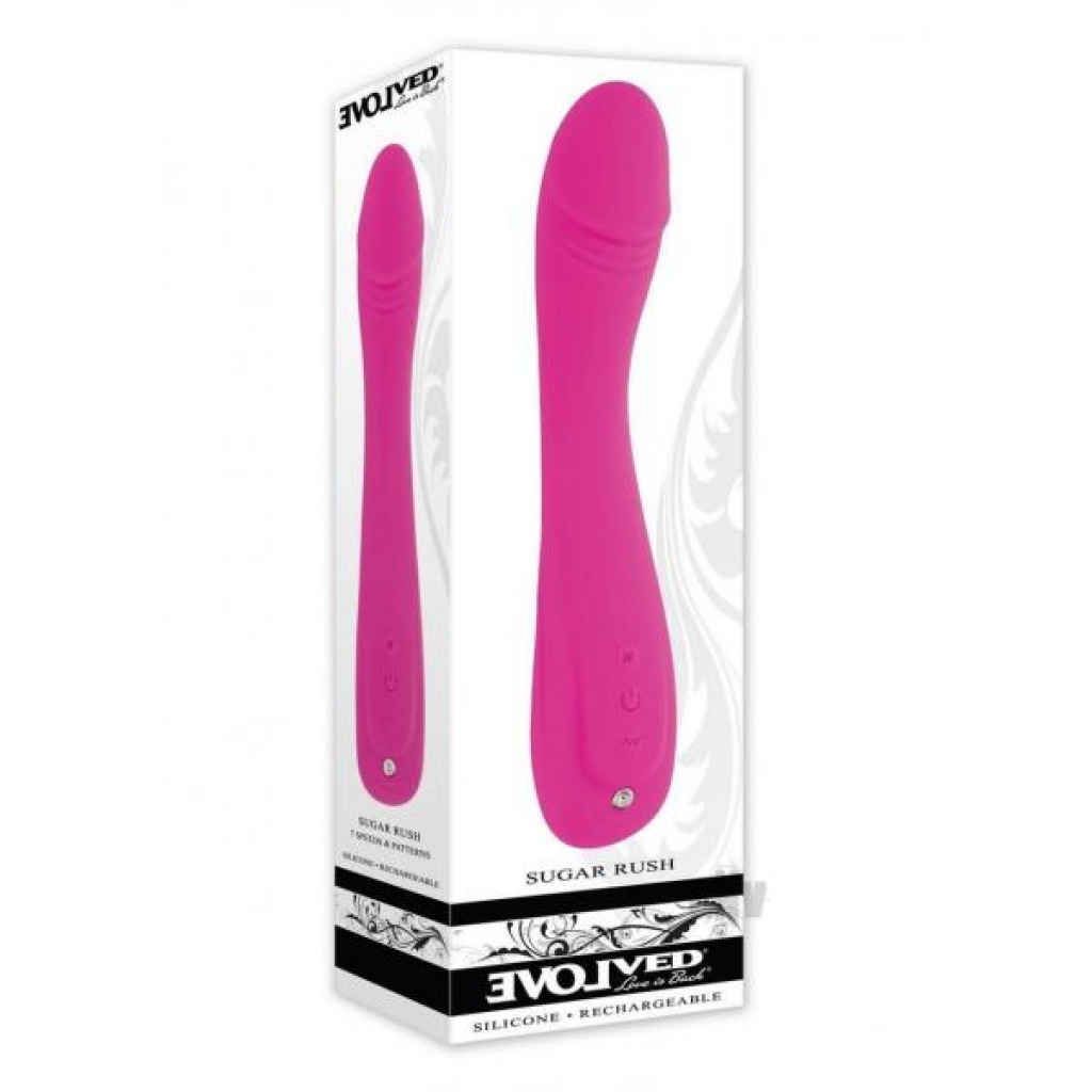 Sugar Rush G-Spot Vibrator - Pink