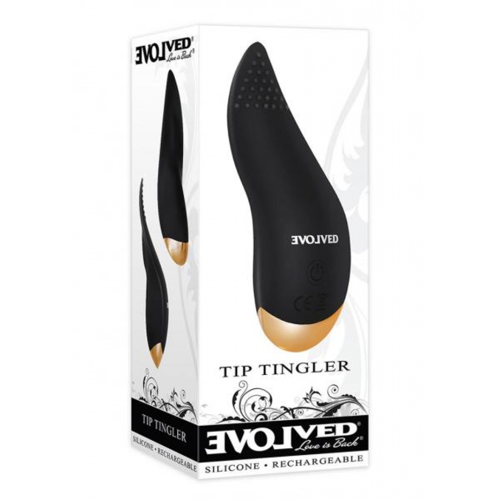 Tip Tingler Vibrator - Black