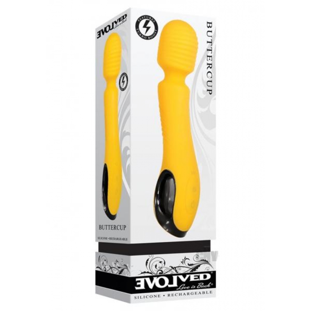 Buttercup Yellow Wand Vibrator