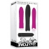 Pleasure Sleeve Trio with Bullet Vibrator - Pink