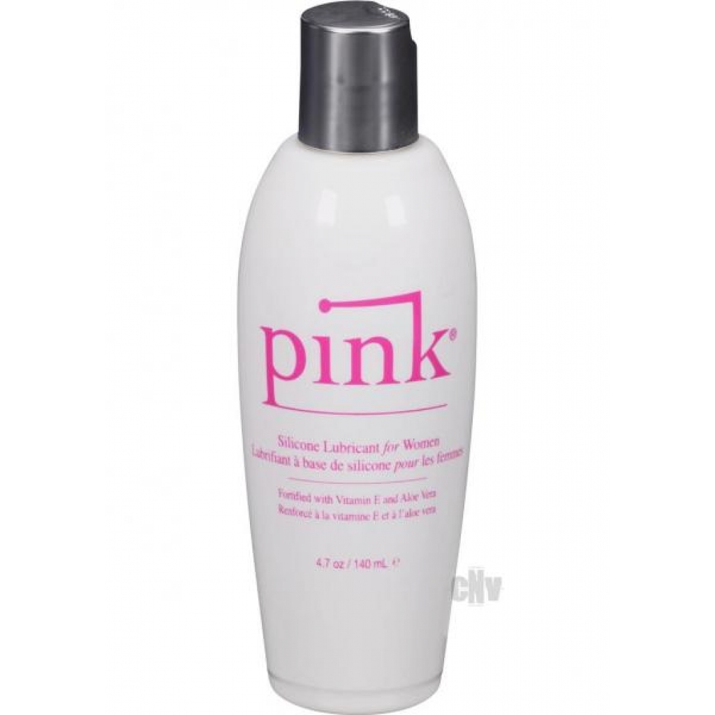 Pink Silicone Lube - Flip Top Bottle 4.7 Fl. Oz.