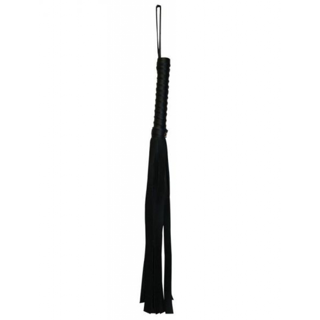 Sex & Mischief - Mini Flogger Whip - Black