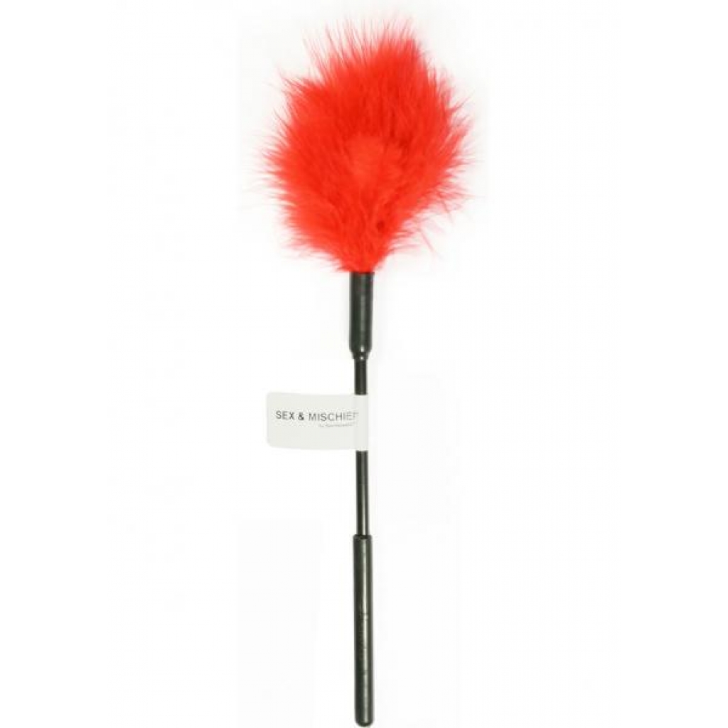 Feather Ticklers - 7 inches Red Sensation