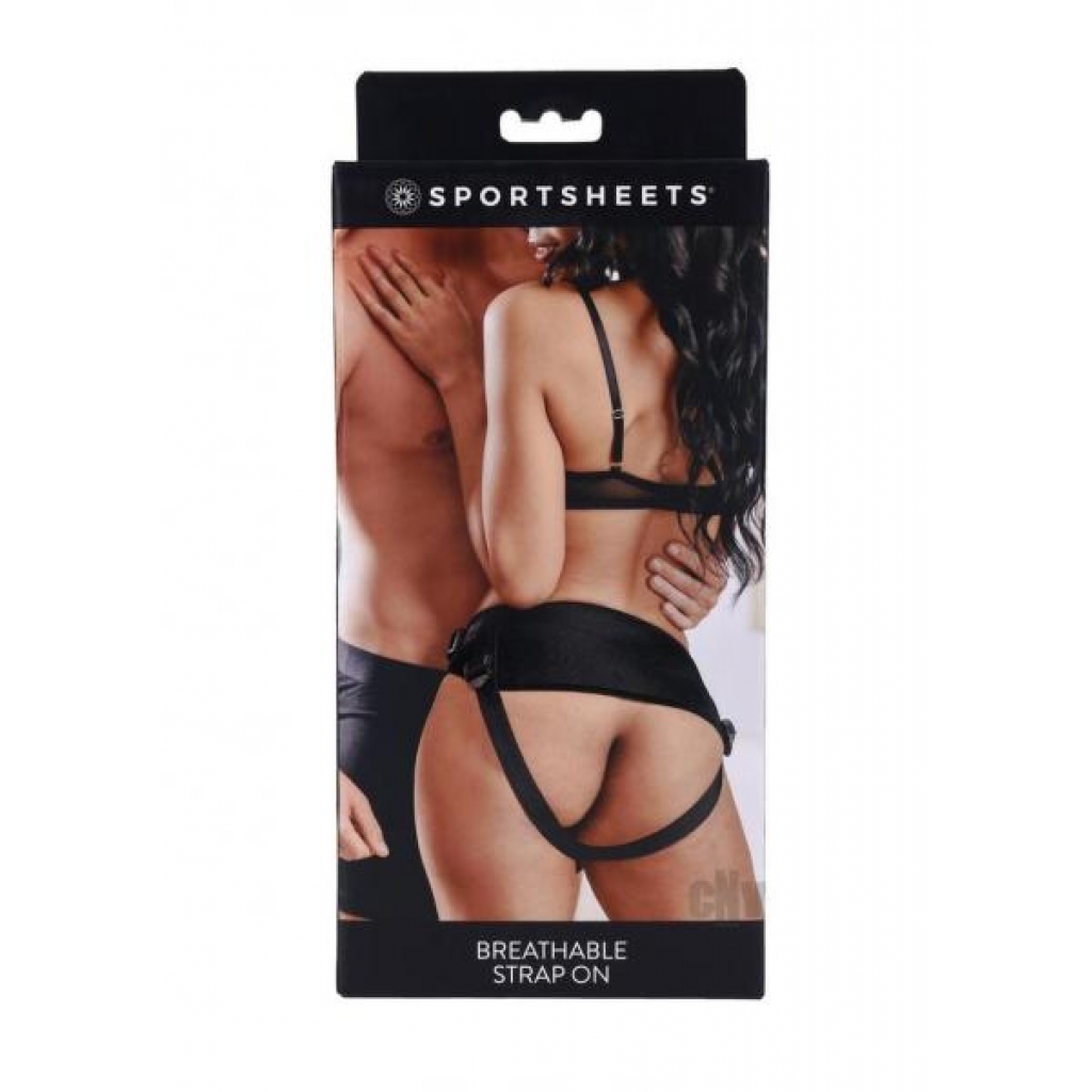 Breathable Strap On - Black