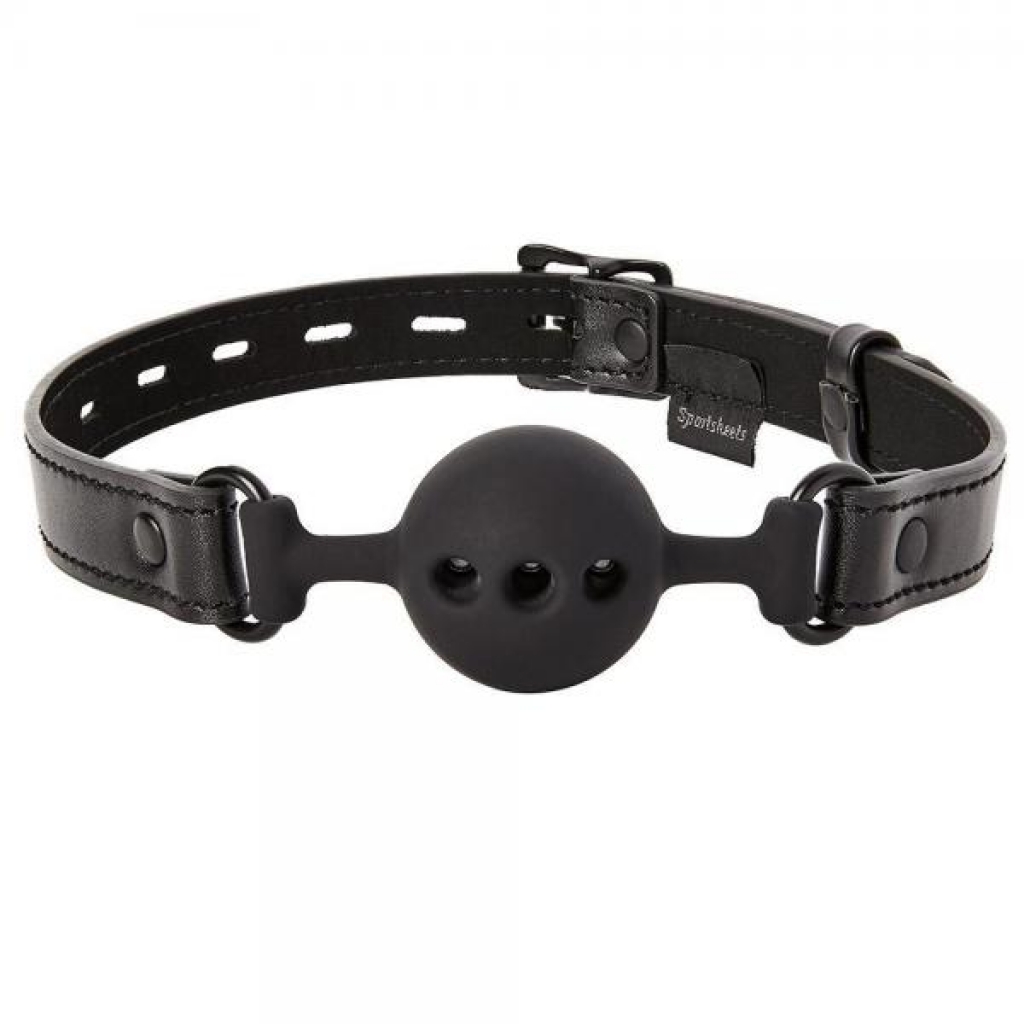 Breathable Ball Gag - Black O/S