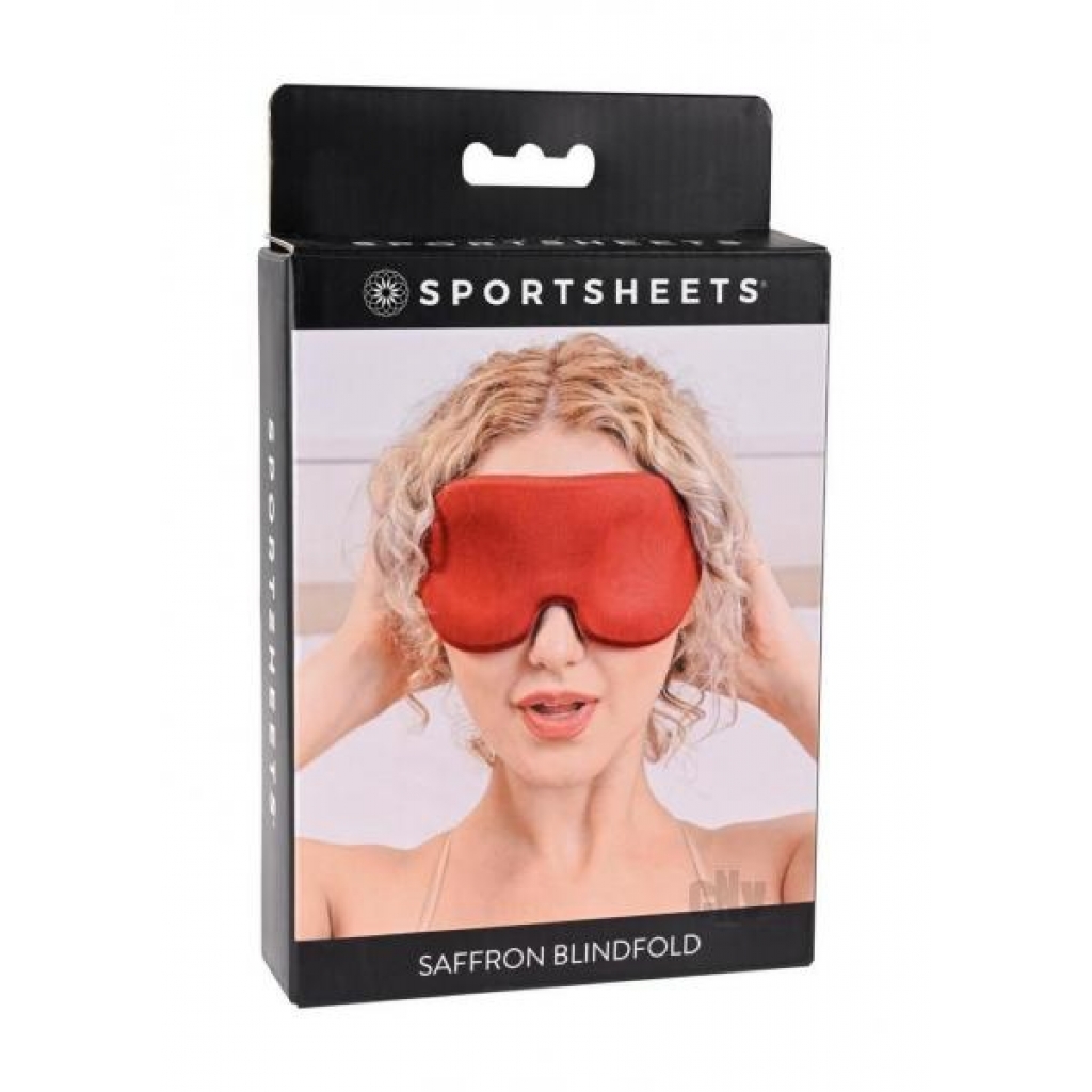 Saffron Blindfold - Red