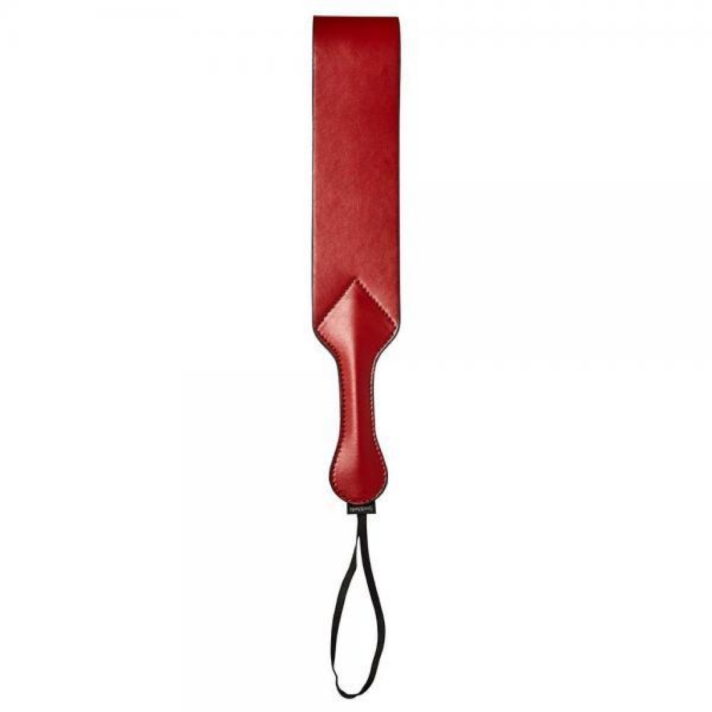 Sportsheets Saffron Loop Paddle - Black & Red