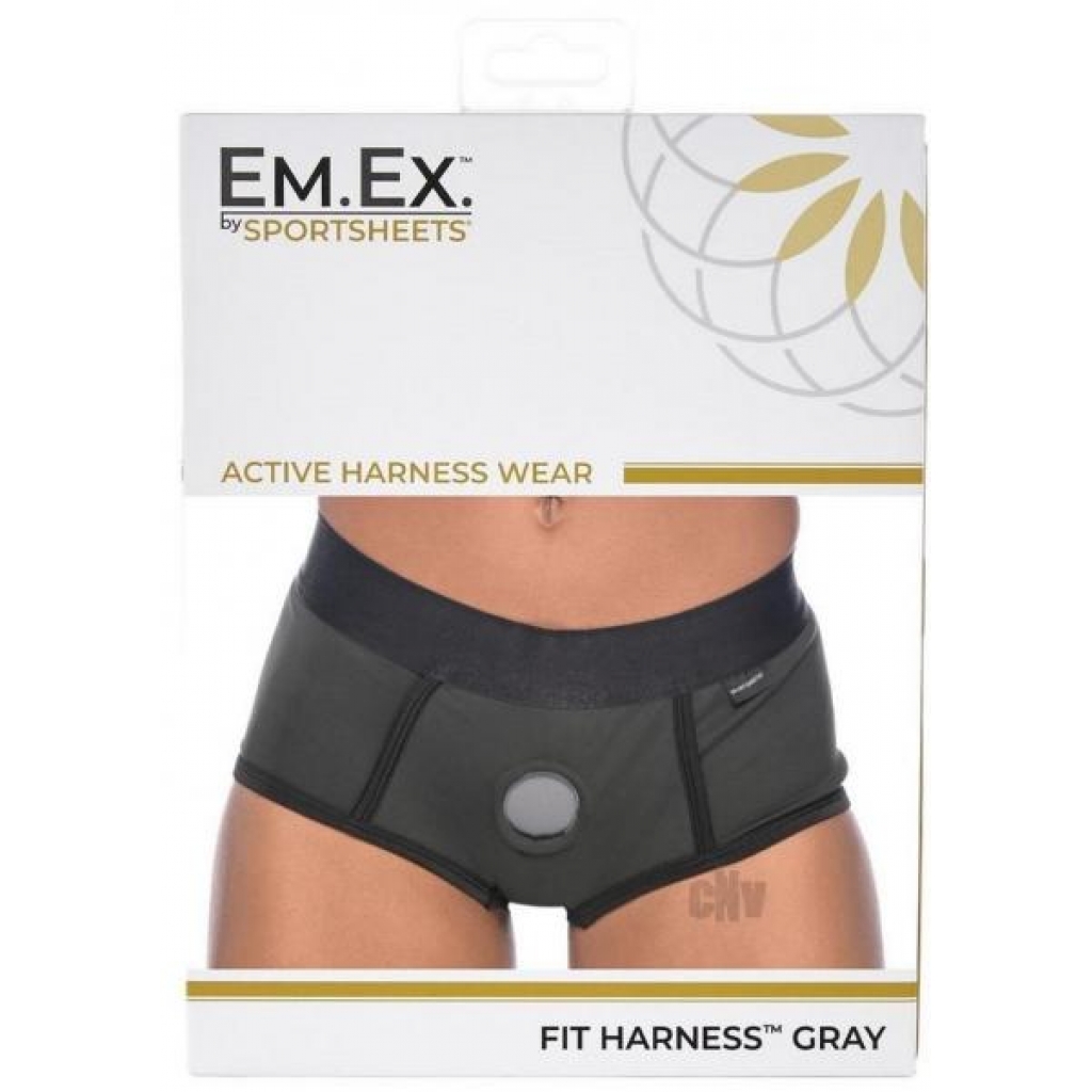 Em Ex Fit Harness - Med Gray Medium