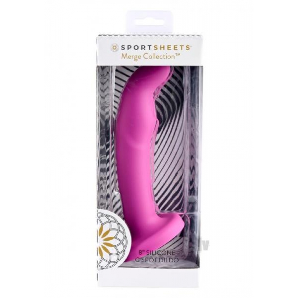 Tana Suction Cup Dildo - 8 Inches Pink