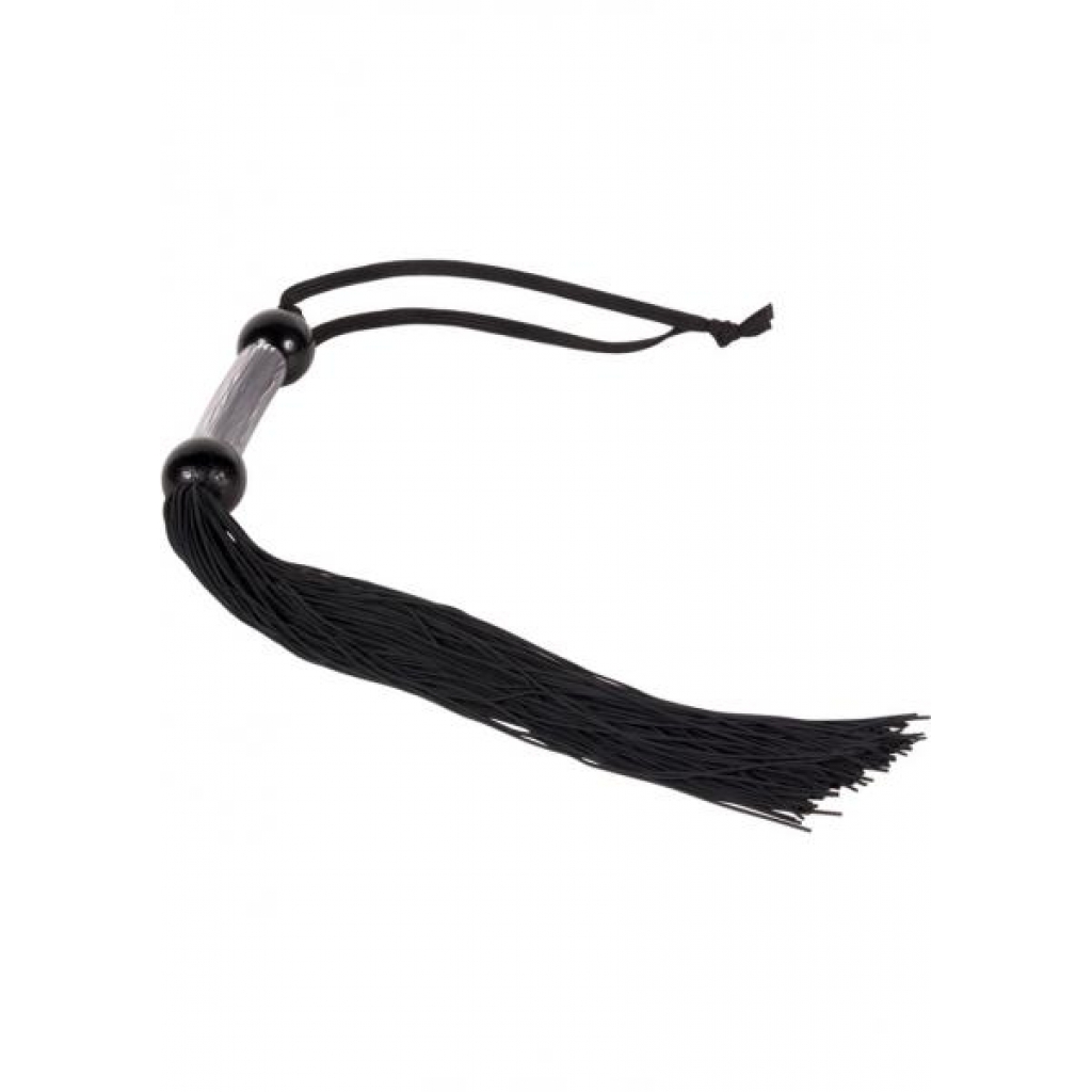 Rubber Whip - 22 Inch Black