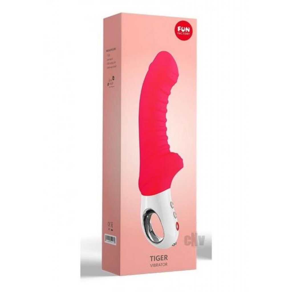 Tiger G5 Vibrator - India Red