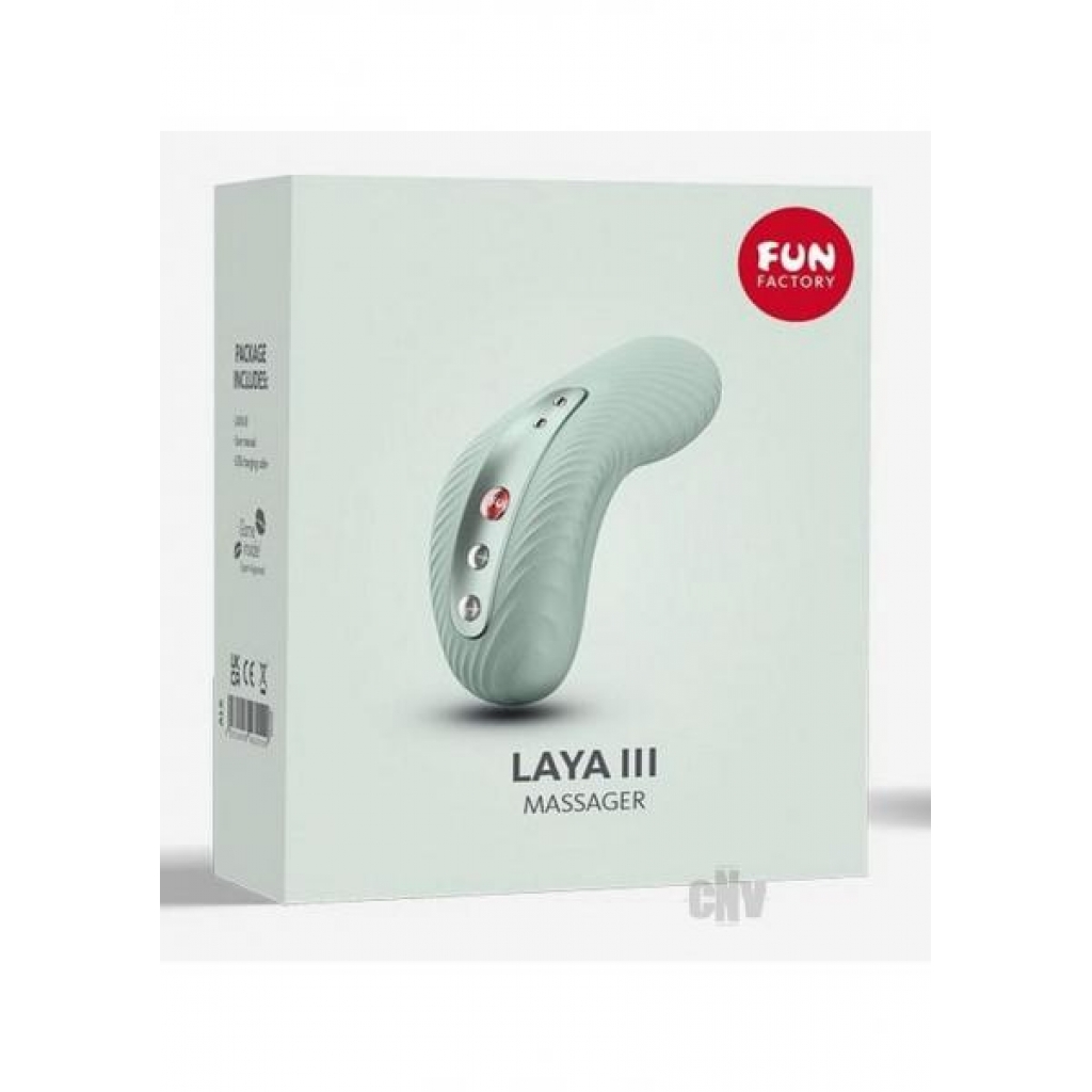 Curved Lay-On Vibrator - Laya III Green