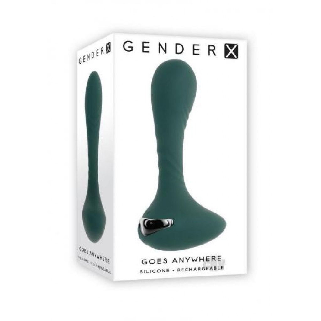 Gx Goes Anywhere Green - Versatile Vibrator