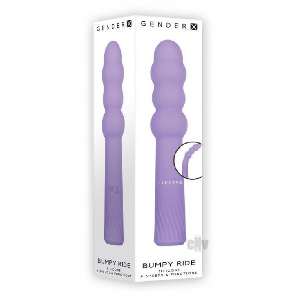 Gx Bumpy Ride Vibrator - Purple