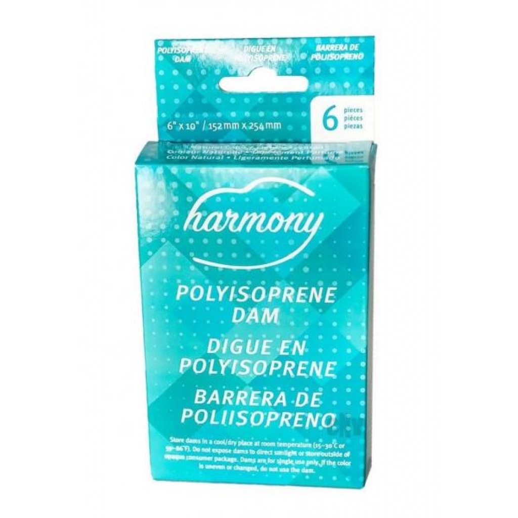 Harmony Dams Polyisoprene - 6 Pack