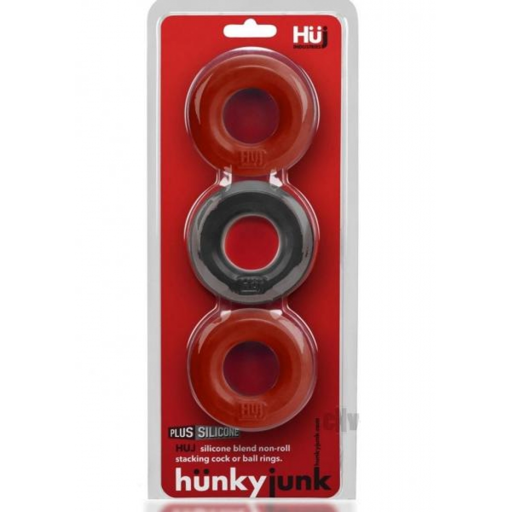 Huj3 Cherry Multi C-Ring - 3 Pack