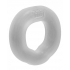 Hunky Junk Fit Ergo Cock Ring - Ice Clear