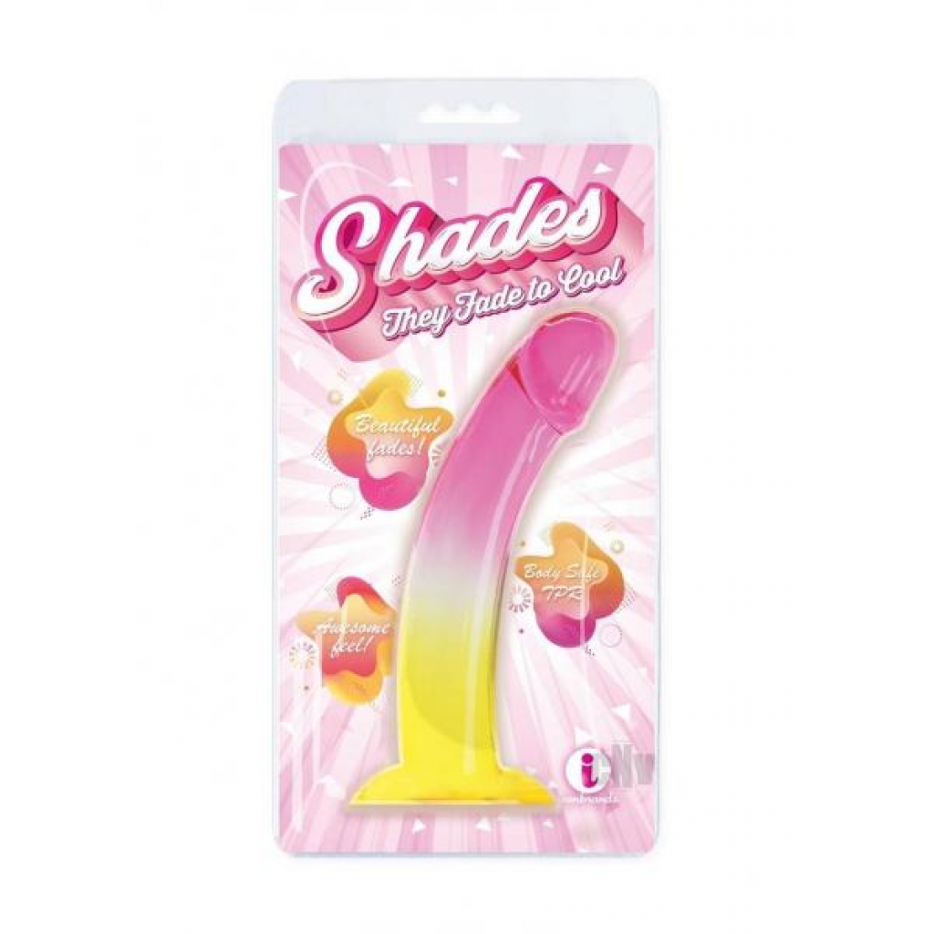 Shades Smoothie Dildo - 8.25 Yellow