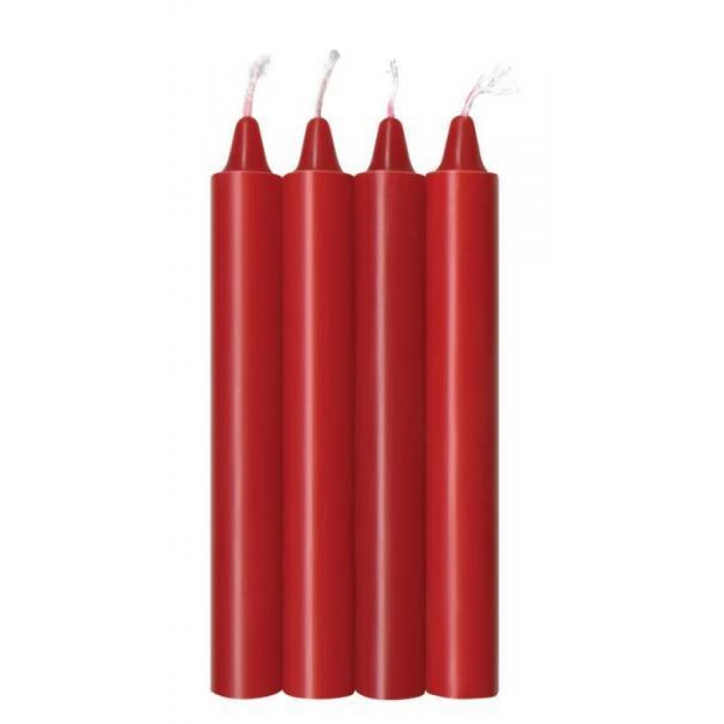 Sensational Warming Wax Drip Candles - 4 Pack