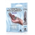 Vibrofinger Ribbed Finger Massager - Smoke