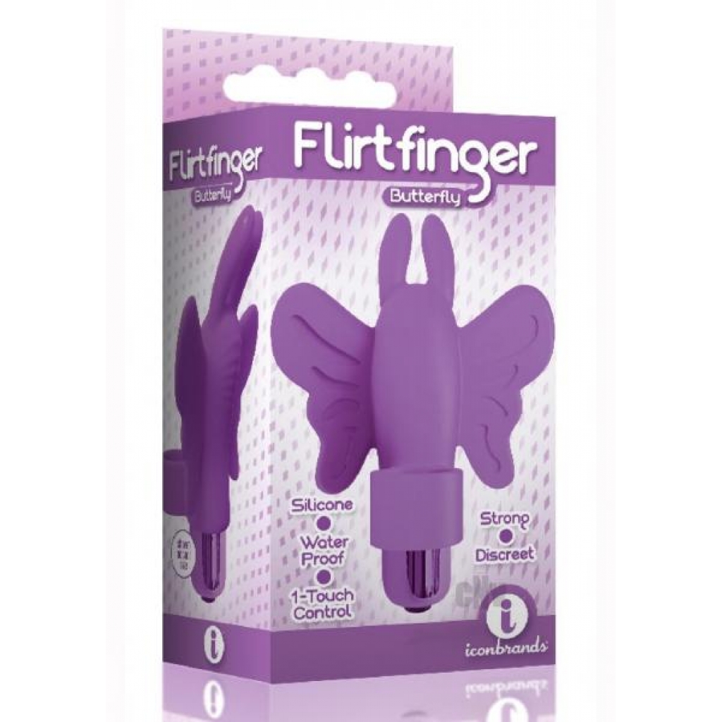 The 9 Flirt Finger Butterfly Purple