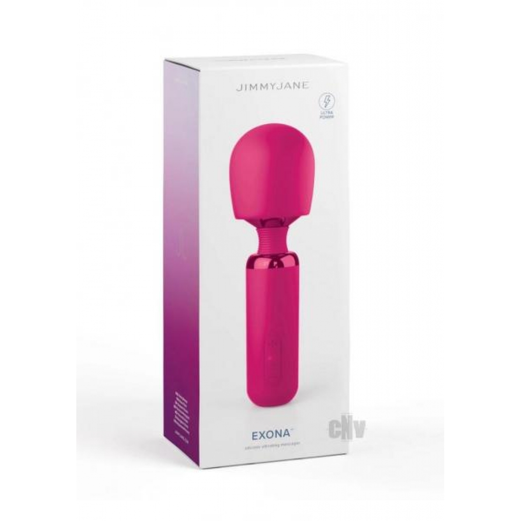 Jimmyjane Exona Vibrating Wand - Pink