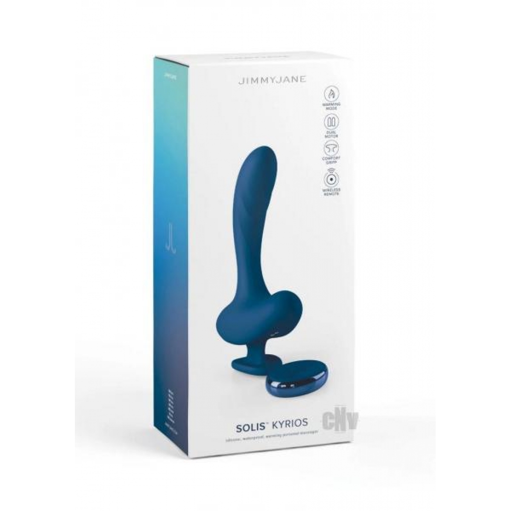 Kyrios Prostate Massager with Dual Motors and Warming Feature