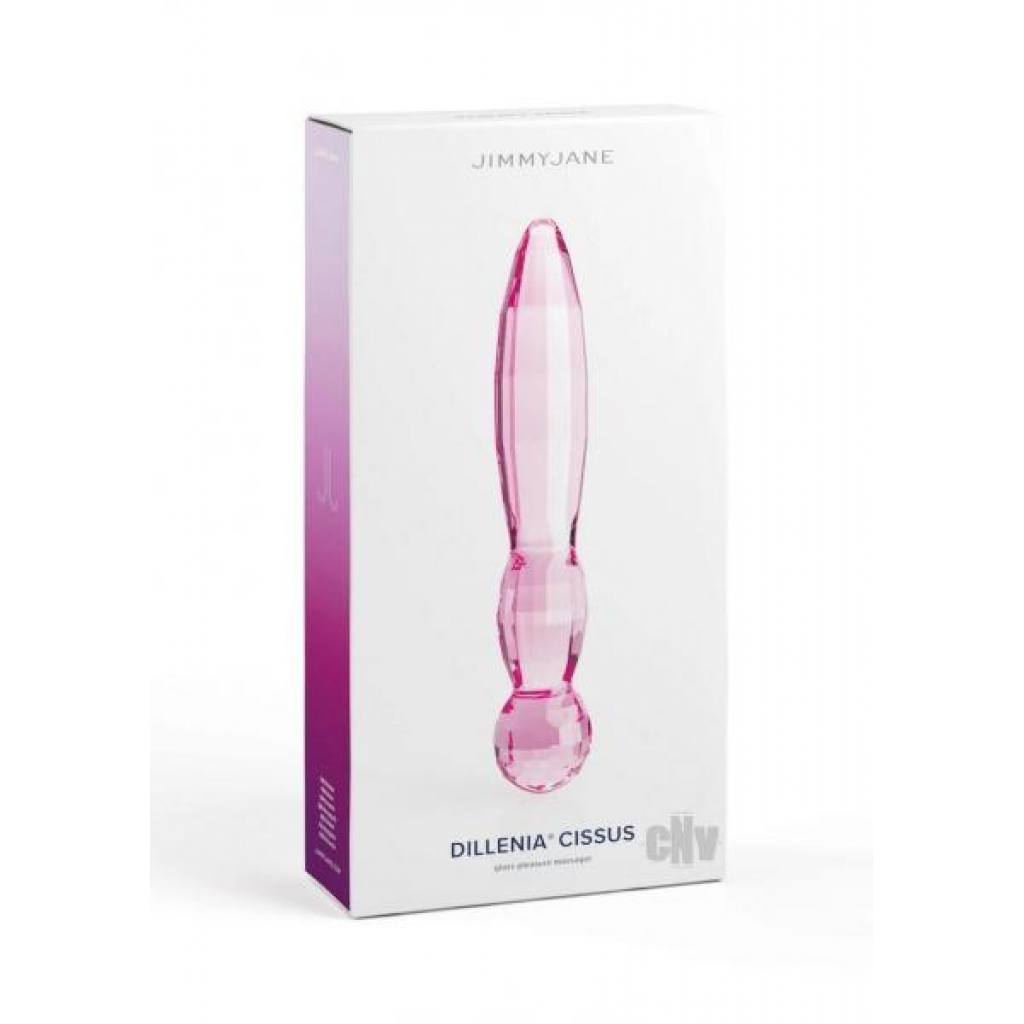 Jimmyjane Dillenia Cissus Glass Wand Pink