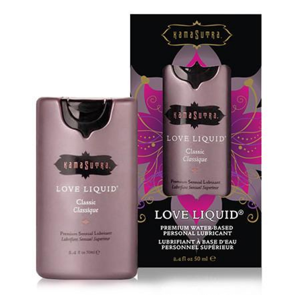 Love Liquid Classic Water-Based Lubricant - 3.4oz Clear