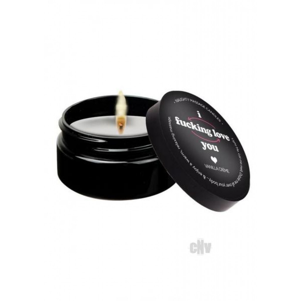 Naughty Massage Candle - I F*cking Love You