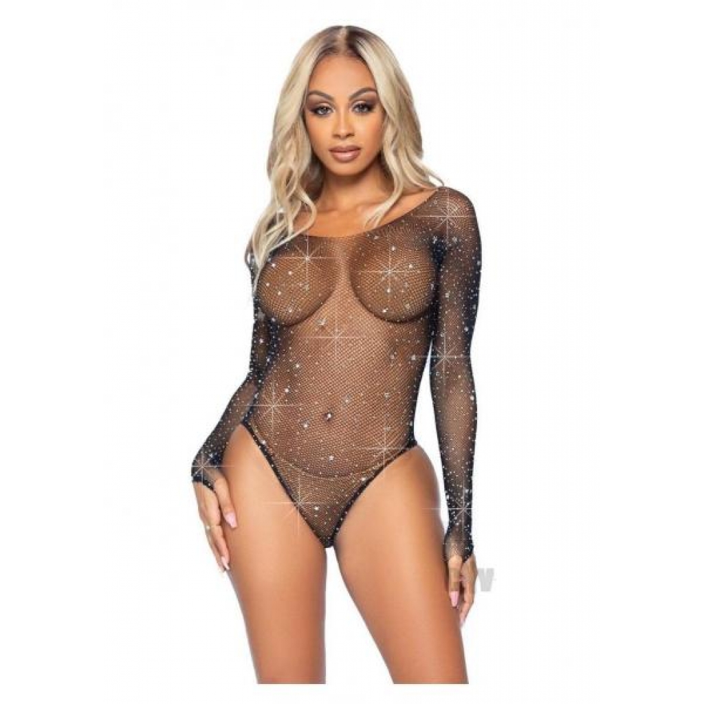 Galaxy Star Rhinestone Bodysuit - Dazzling Allure