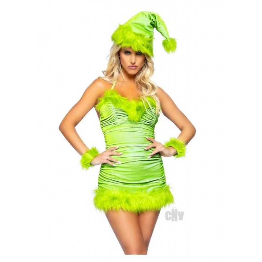 Christmas Baddie 3pc Set - Green