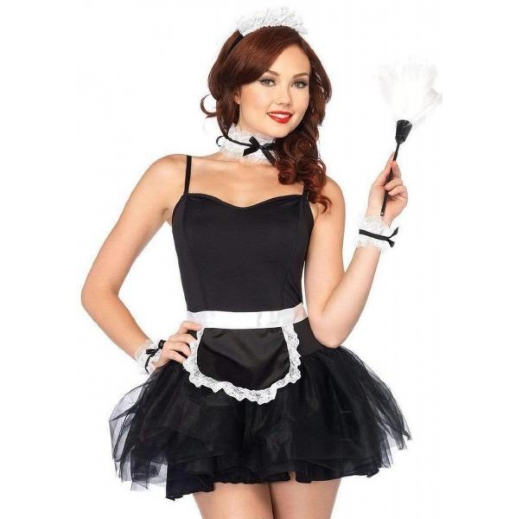 French Maid Kit - 4pc Black/White