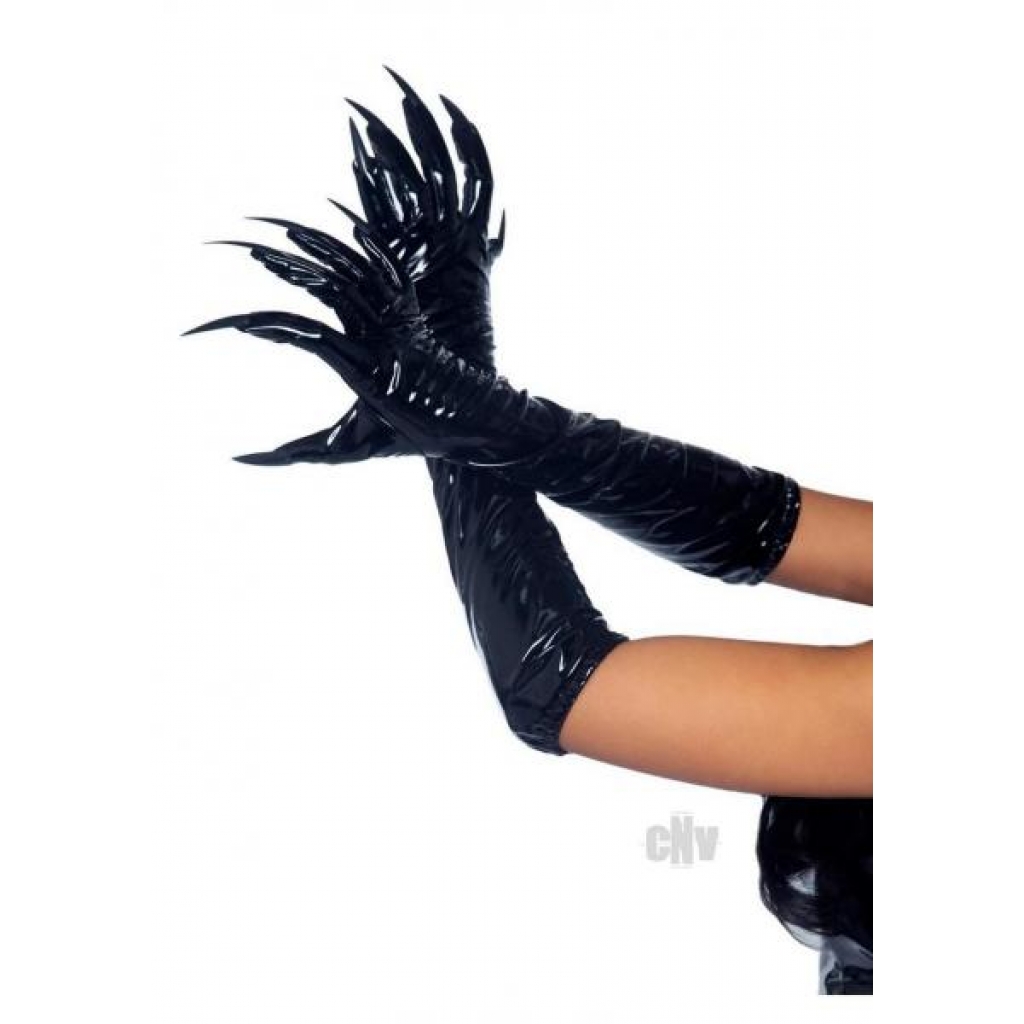 Stylish Vinyl Claw Gloves for Edgy Fashion