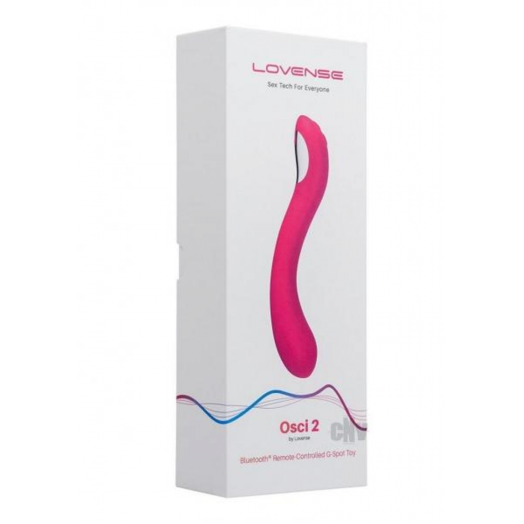 Osci 2 - Enhanced Oscillating G-Spot Toy - Pink