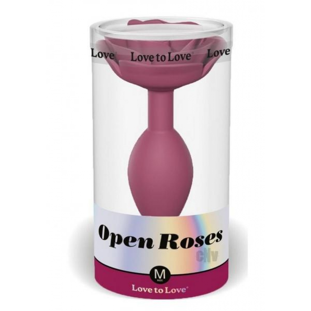 Open Roses Medium Plum Star - Sensual Anal Pleasure