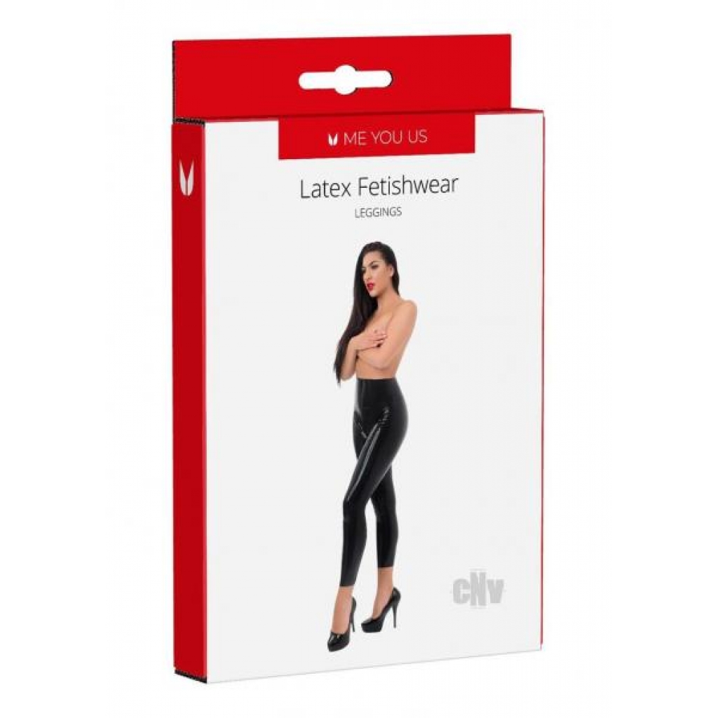 Myu Latex Leggings - Large - Black